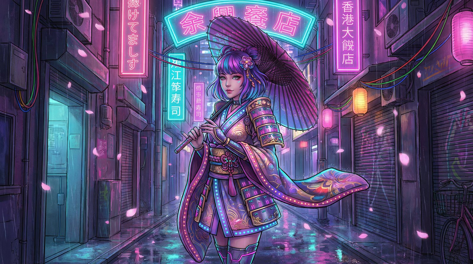 抖音风短视频-赛博cosplay
